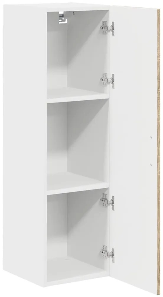 Fali konyhaszekrény Sonoma tölgy 30 x 31 x 100 cm Faanyag