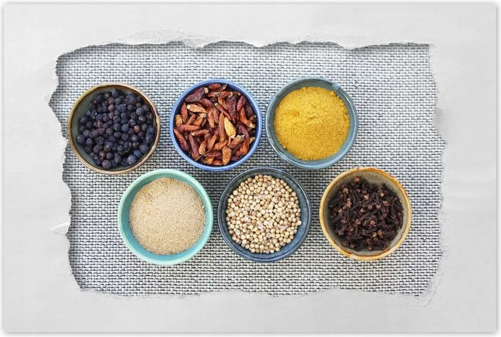 Poszterek 90x60 Természetes fűszerek