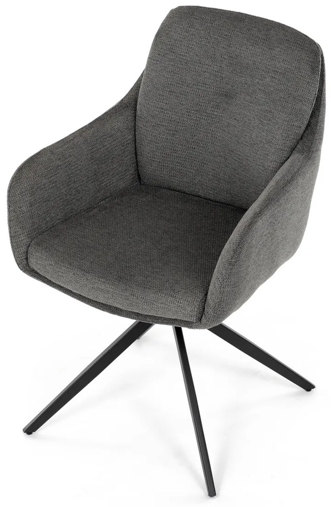 Étkezőszék-készlet visszahúzható mechanizmussalDCH-P3174 GREY2, 2 db