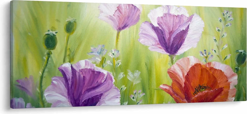 Kép - Pipacsok (120x50 cm)