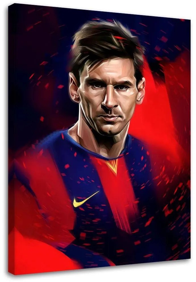 Gario Vászonkép Lionel Messi - Dmitry Belov Méret: 70 x 100 cm