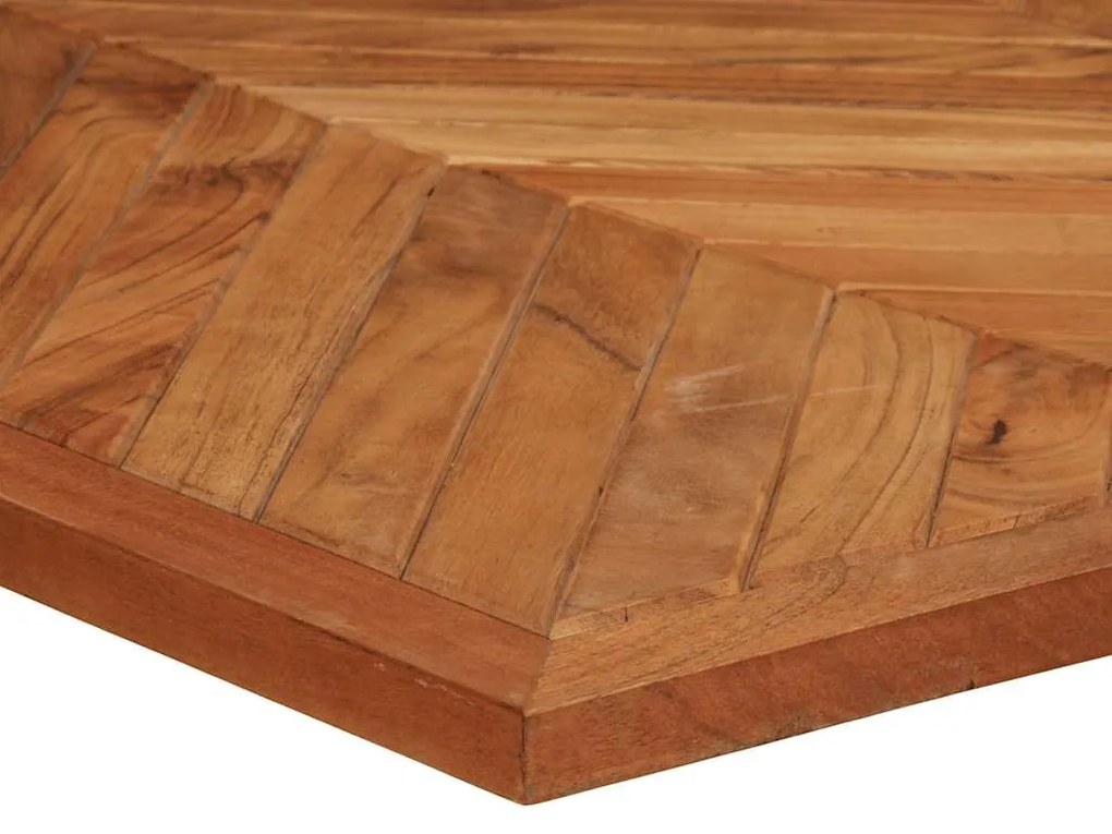 tömör akácfa étkezőasztal 160 x 80 x 75 cm