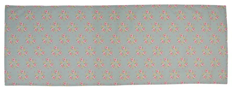 Vintage rózsás pamut asztali futó 50*140 cm Cheerful Roses