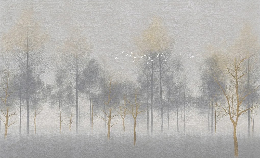 Fotótapéta Flizelin Fali Ragasztó Szett Erdei harmónia 416x254 Ragasztó