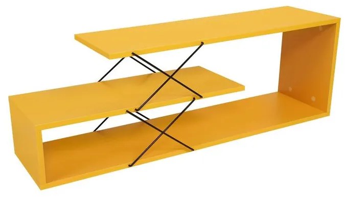 TV szekrény Zigzag - Sárga