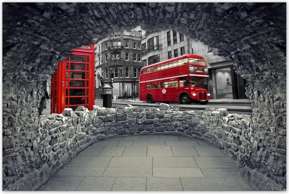 Poszterek 60x40 London Buszfülke