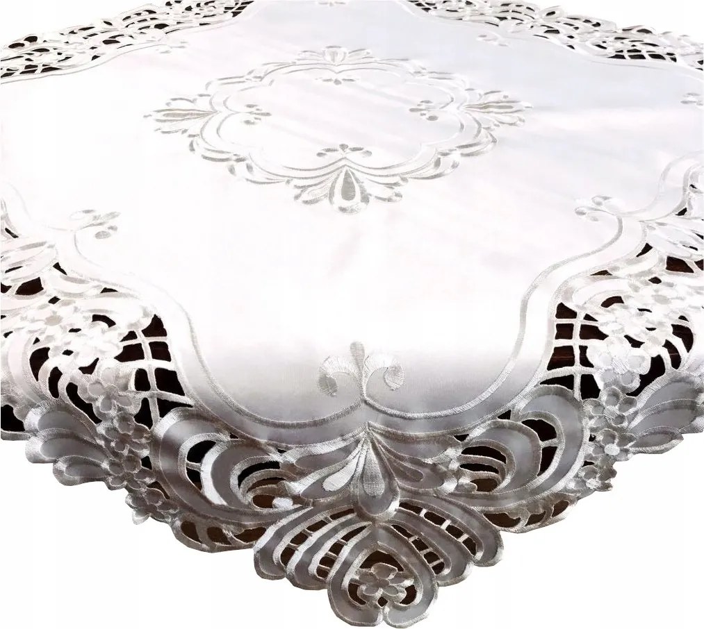 Futófelület Rátét 60x60 Dekoratív Asztalra Fehér