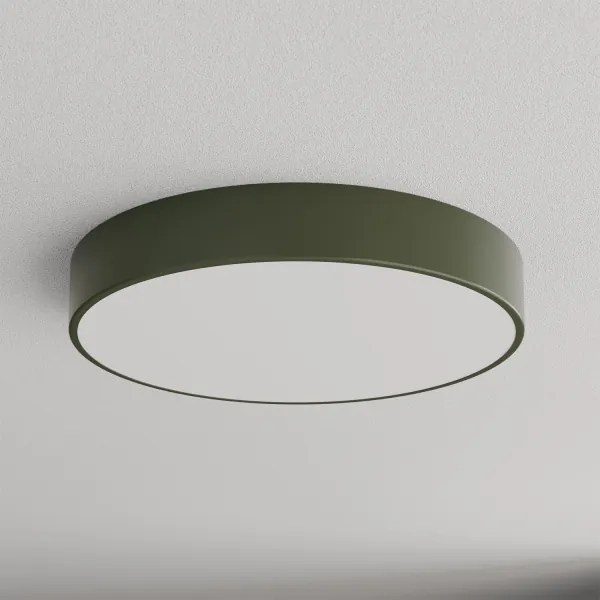 Brilagi - Mennyezeti lámpa CLARE 4xE27/40W/230V átm. 50 cm khaki