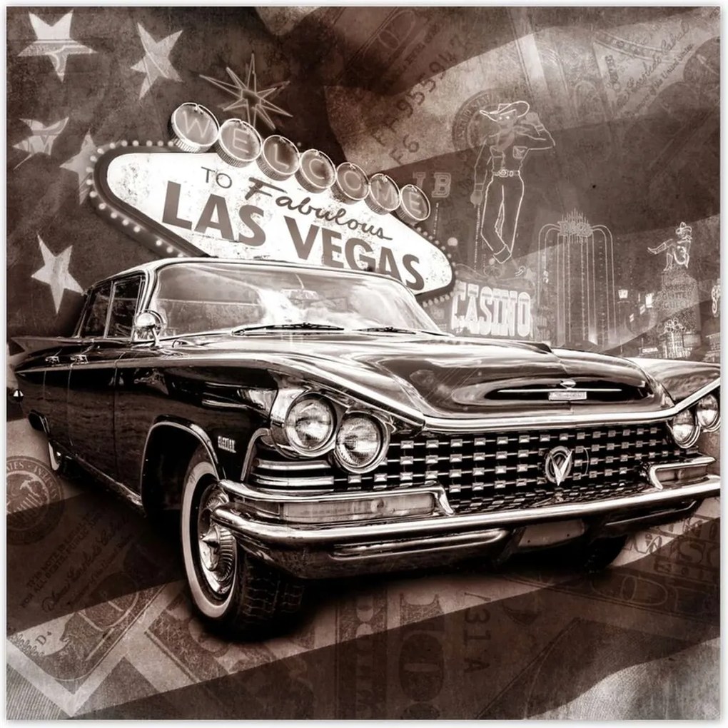 Poszterek 100x100 Kaszinó Las Vegasban