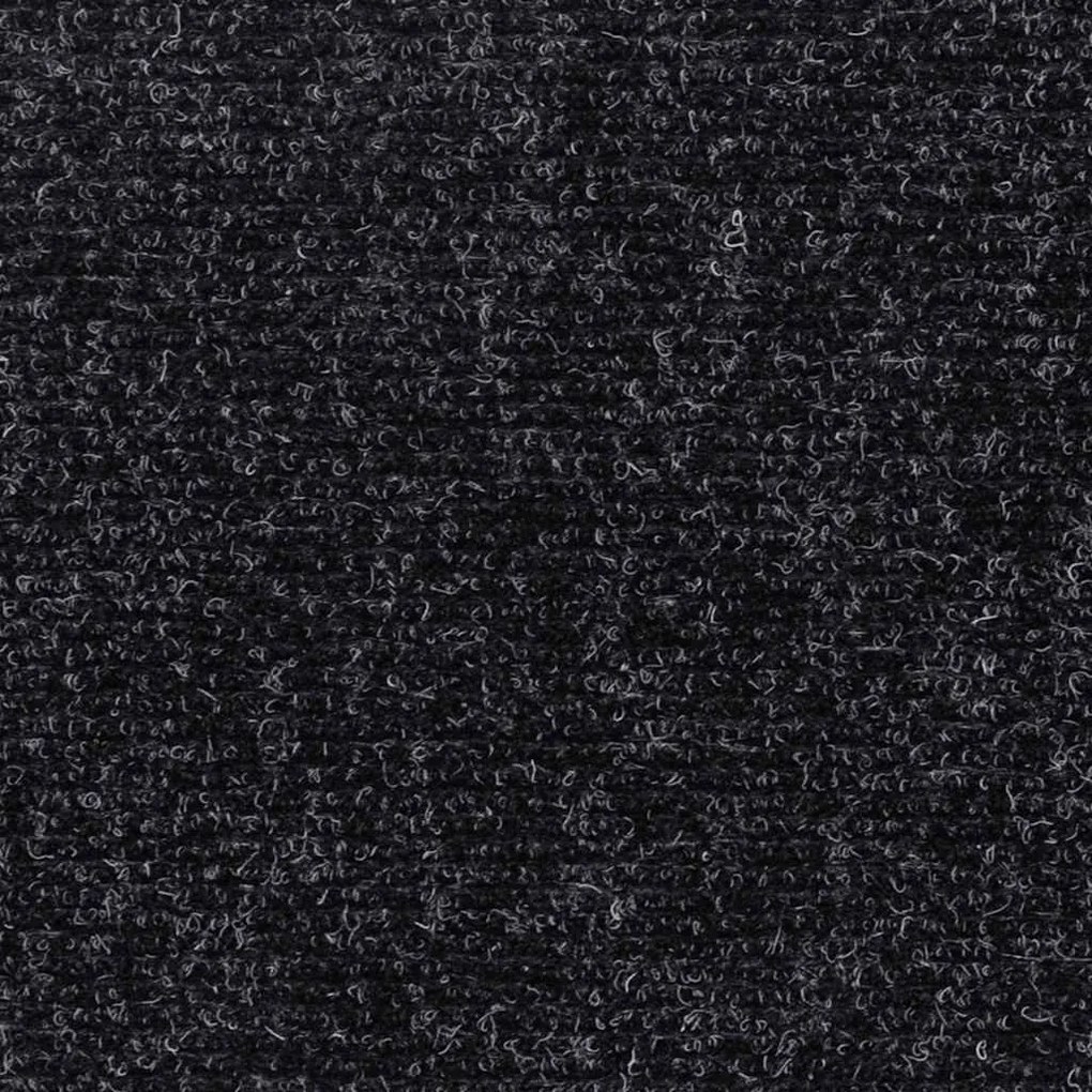 30 db fekete lépcsőszőnyeg öntapadós téglalap alakú 76x20 cm