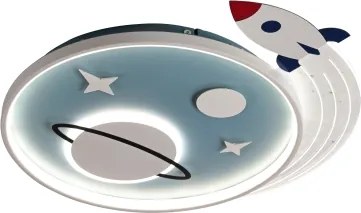 Brilagi -LED Gyermek mennyezeti lámpa STARSHIP LED/64W/230V 3000/4500/6000K kék