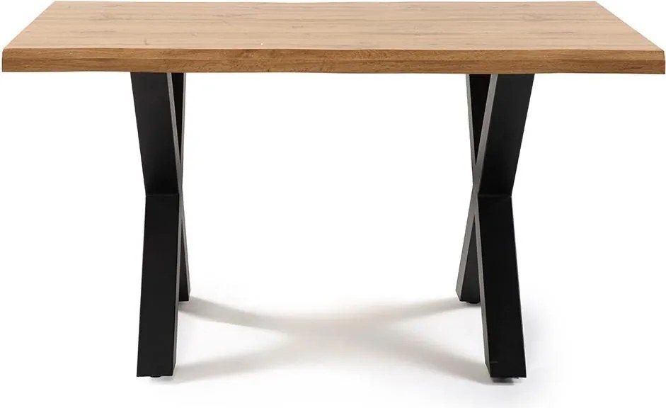 AVENBERG LIVE EDGE Étkezőgarnitúra 4 szék + asztal 140cm