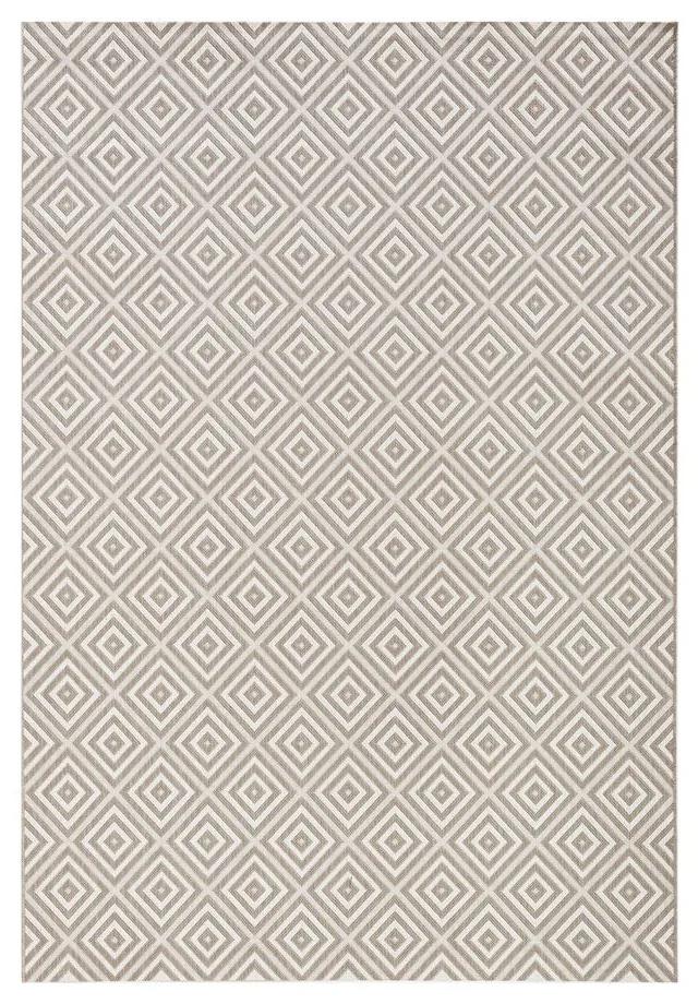 Karo szürke kültéri szőnyeg, 160 x 230 cm - NORTHRUGS