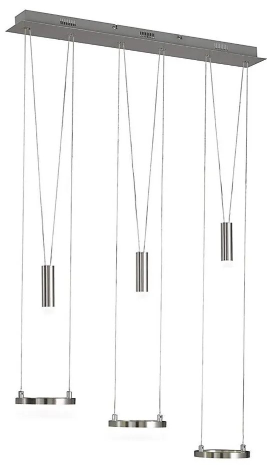 Wofi 7263.06.54.6000 - LED dimmelhető függeszték 3x7,5W + 3x1W