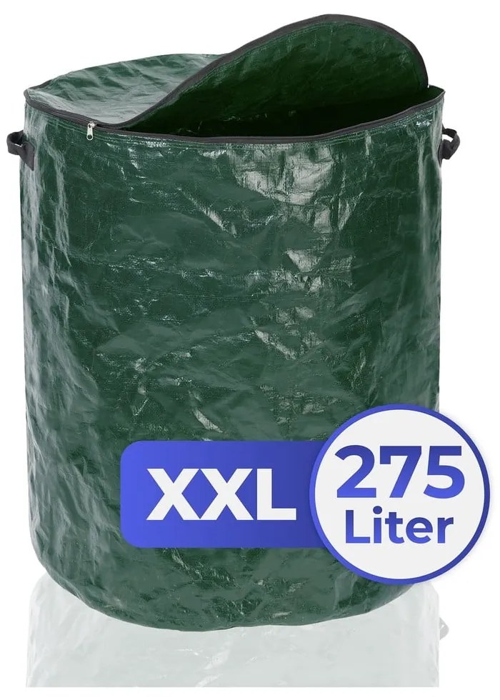 Sötétzöld komposztálható hulladék gyűjtő 275 l – Maximex