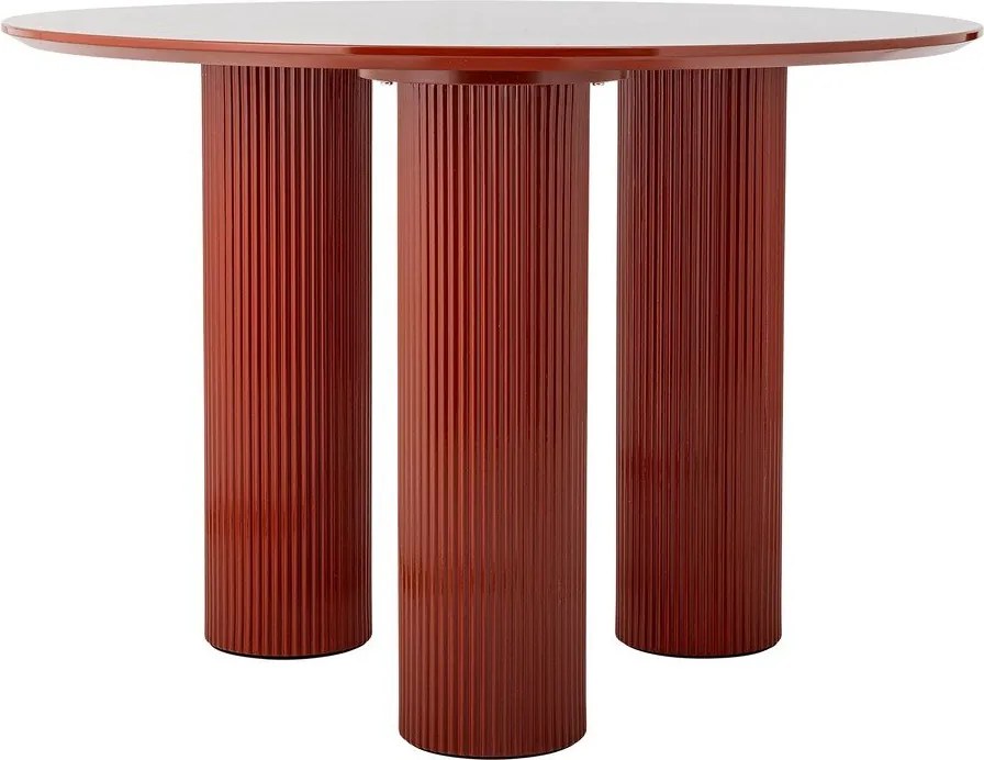 Fényes kerek étkezőasztal ø 110 cm Della – Bloomingville