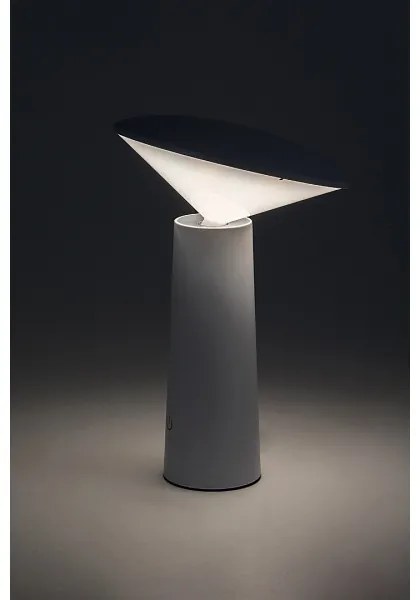 Rabalux 77146 -LED Dimmelhető újratölthető érintőképernyős asztali lámpa POLPERRO LED/3W/3,7V 1200mAh fehér