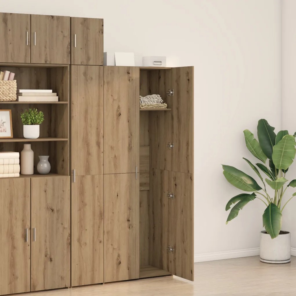 Magas Szekrény Kézműves Tölgy 70x42.5x185 cm Engineered Wood