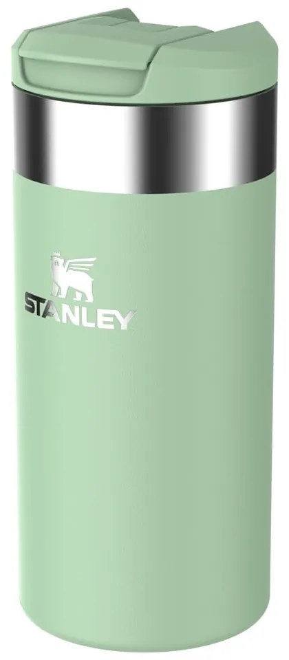 Zsályaszínű rozsdamentes acél termobögre 350 ml AeroLight™ Transit Mug Pistachio – Stanley