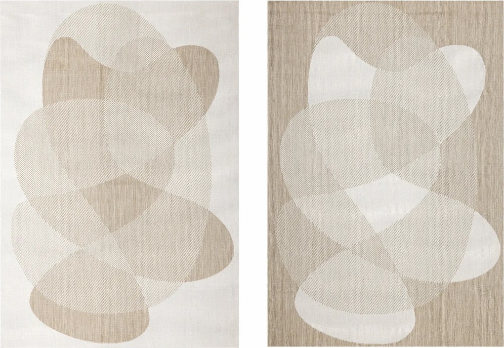 Kétoldalas Kültéri Szőnyeg Teraszra Erkélyre Outdoor Brussels 140x200 cm