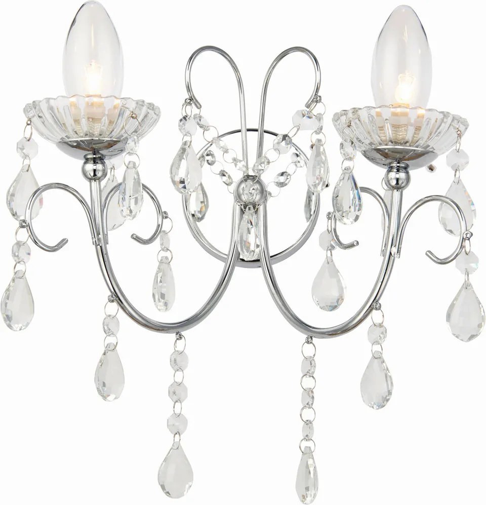 Endon TABITHA 61385 Fali lámpa 2x18W/G9 IP44