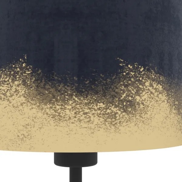 Eglo 39975 - Asztali lámpa CASUARITA 1xE27/40W/230V kék/arany