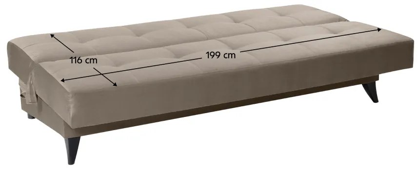 Széthúzható kanapé  tárolóhellyel  Ugos (asti 03) . 1064123