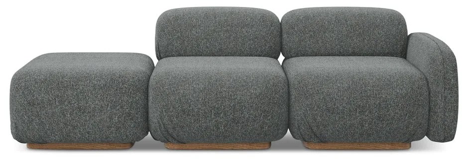 Szürke moduláris heverő (jobb oldali) Ailani – Makamii