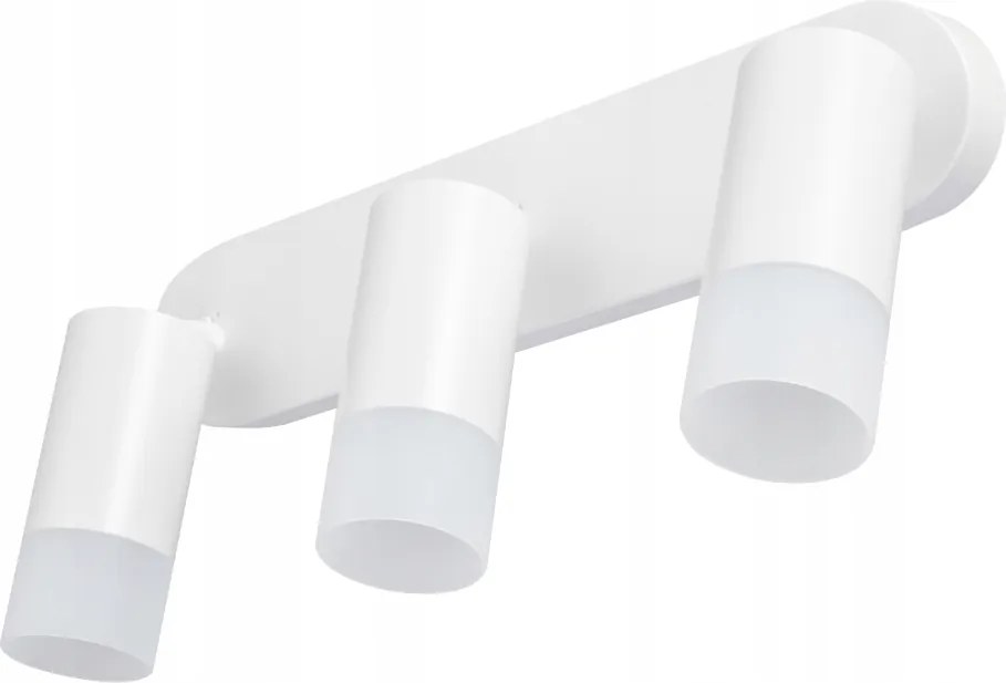 Falra szerelhető díszléc 3 reflektorral Sonaya GU10 képtükör megvilágításához