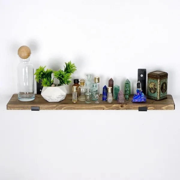 Fali polc 16x60 cm fenyő