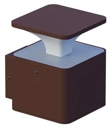 LED Kültéri fali lámpa ORNELA LED/6W/230V 3000K IP54 barna