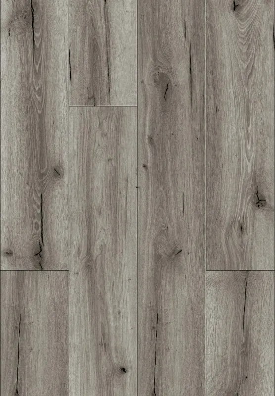 Mexen Ontario vinil padlóburkolat 1227 x 187 mm LVT Dryback 2,5 mm, PVC alátét, 4 V-fuga, Tölgy - F1303-1227-187-255-4V1-01