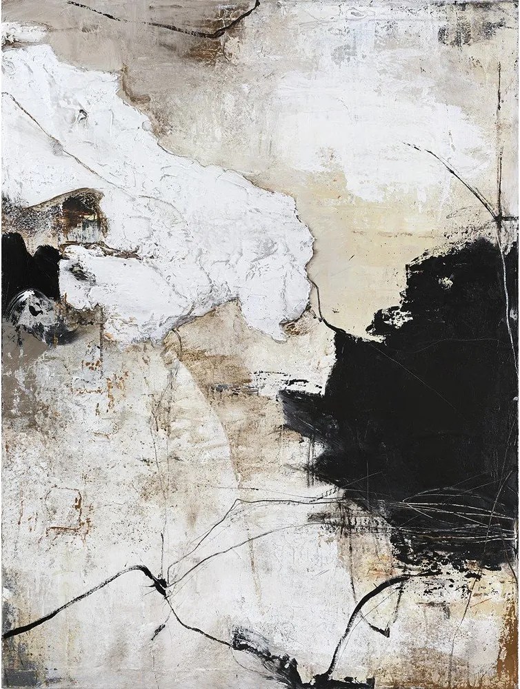 Nyomtatott vászon kép kézzel festett részletekkel 90x118 cm Reform 1 – Malerifabrikken