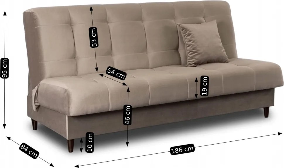 LIMA kanapé szett (2 db), bézs