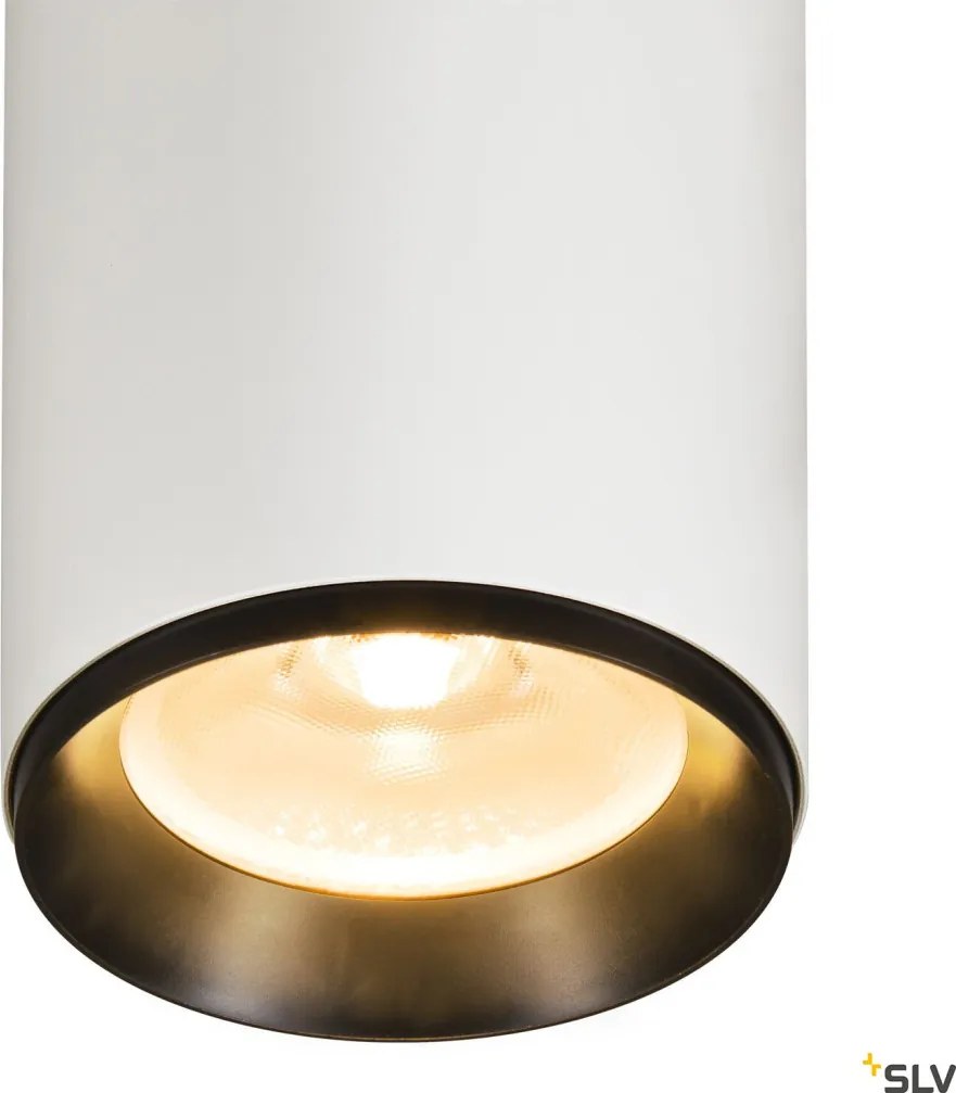SLV 1005780 NUMINOS DALI XL Hengeres Függesztett Lámpa Fehér, Fekete LED IP20