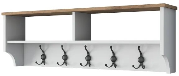 Fali fogas RANI 120x37,2 cm fehér/beige