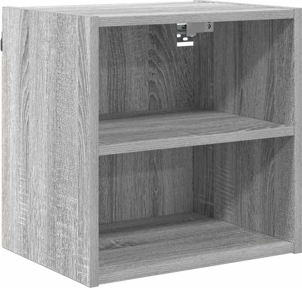 vidaXL Függő szekrény Szürke Sonoma 40 x 29,5 x 40 cm Faanyag