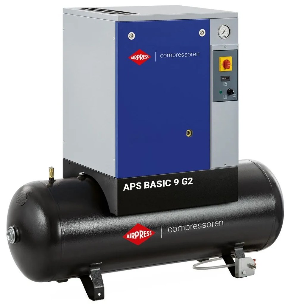 Csavarkompresszor APS 9 Basic G2 Combi 10 bar 10 LE/7,5 kW 984 l/min 500 l 362909