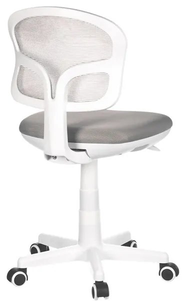 Szürke Hálós Gyerek Forgószék, Magasságállítással. KA-C801 GREY