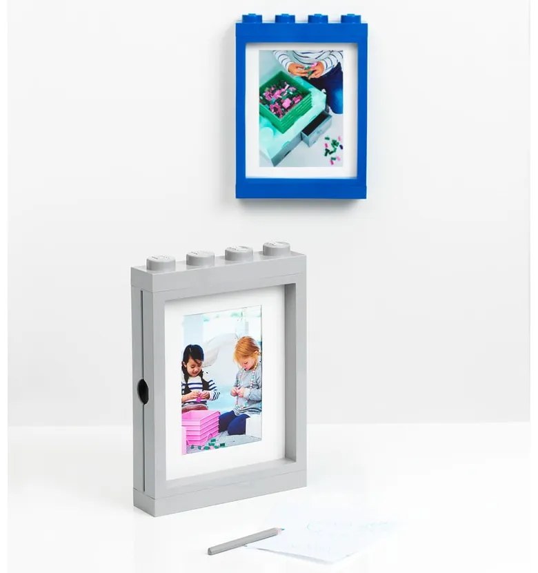 Kék képkeret, 19,3 x 26,8 cm - LEGO®