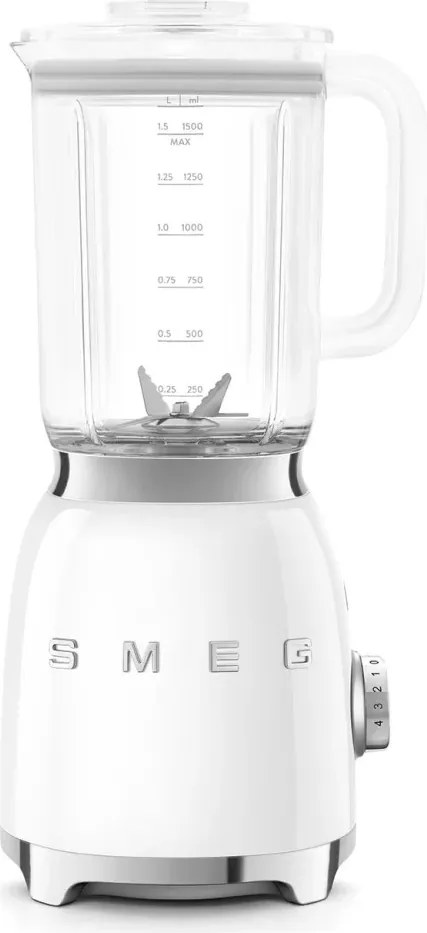 SMEG 50's Retro Style blender BLF03, 1,5l plastová nádoba bílý - Smeg