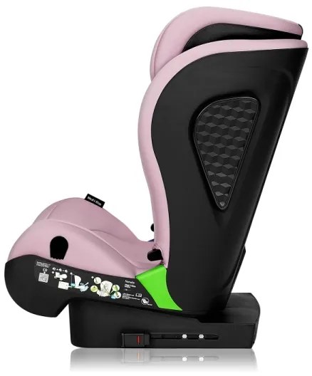 Lionelo - NEAL i-Size autós gyerekülés 100-150 cm, Pink Lilac