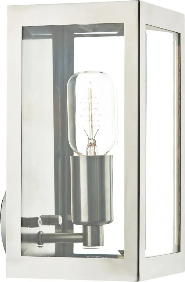 DAR LIGHTING ERA0744 ERA Modern Kültéri Fali Lámpa Átlátszó, Rozsdamentes Acél E27 IP44