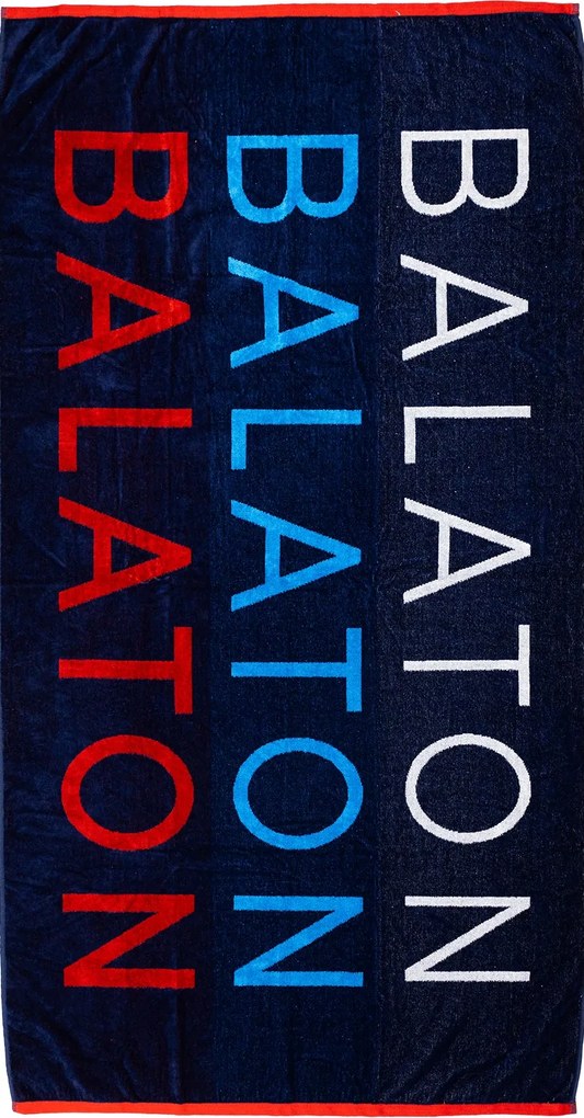 BALATON Strandtörölköző sötétkék 2024 160x86cm