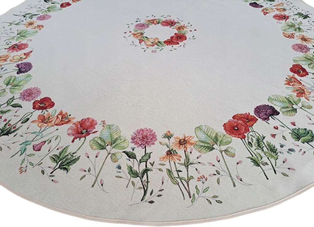 165 cm-es Abrosz mezei pipacs virágos gobelin Nagy Választékban