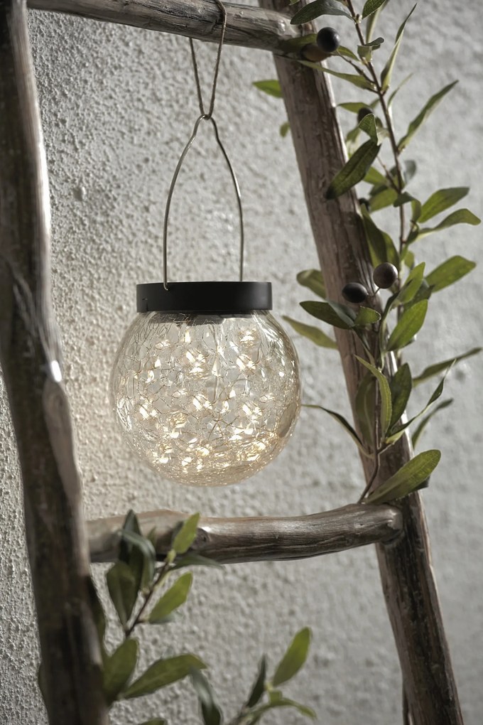 Akasztós napelemes lámpás GLORY 13 cm