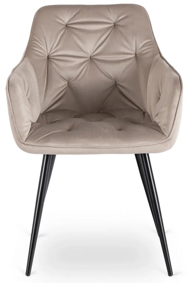 Bézs Bársony Étkezőszék. MODESTO