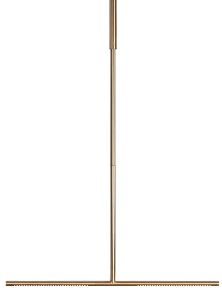 Aranyszínű LED mennyezeti lámpa 74x17 cm Omni – UMAGE