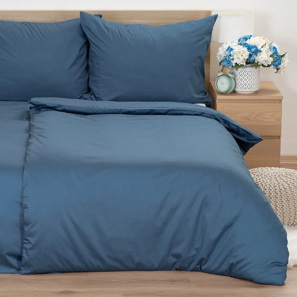 4Home Selyem ágynemő Sea Blue, 140 x 200 cm, 70 x90 cm, 140 x 200 cm, 70 x 90 cm