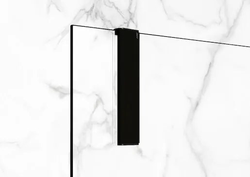 Hüppe Select+ üveg lehúzó fekete matt SL2501123